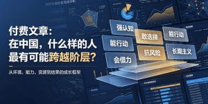 付费文章:在中国,什么样的人最有可能跨越阶层?-21资源库