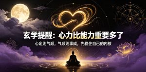 付费文章:玄学提醒:心力比能力重要多了-21资源库
