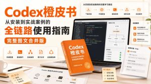 Codex橙皮书,从安装到实战案例的全链路使用指南,完整图文合并版-21资源库