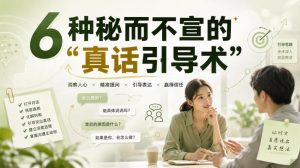 付费文章：6种秘而不宣的“真话引导术”-21资源库