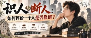 付费文章：识人与断人：如何评价一个人是否靠谱？-21资源库