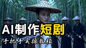 【保姆级手把手教程】AI短剧制作完整流程教学,从小白零基础到成片大神-21资源库
